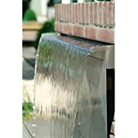 Primrose Cascada de Acero Inoxidable (30cm) - Suministro de Agua por la Parte Trasera